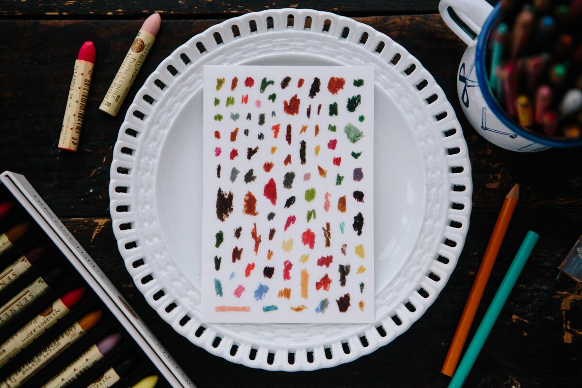 Paint Dots Transfer Sticker