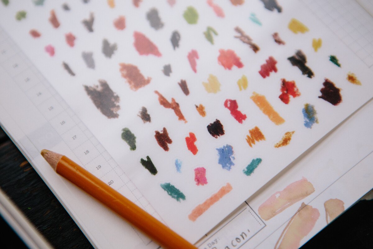 Paint Dots Transfer Sticker
